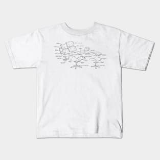 Eames Lounge Chair Kids T-Shirt